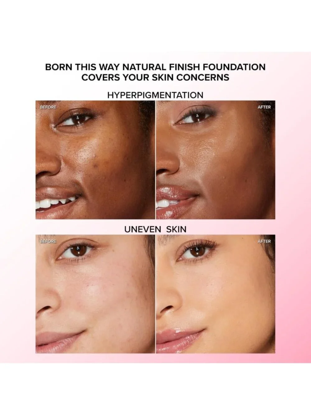 Natural Finish Longwear Liquid Foundation | Medium-To-Full Coverage | Hydrating